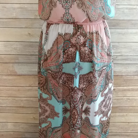 Sweet Storm Maxi Dress Size Small - Picture 3 of 8